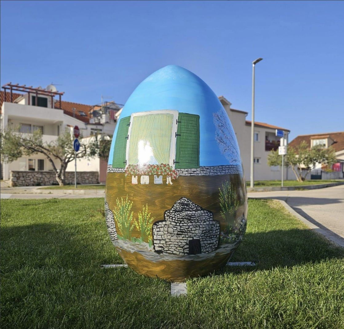 Uskršnje pisanice s motivima Tribunja